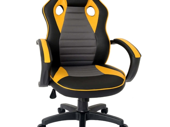 Καρέκλα Γραφείου Gaming XFly 928STX1106 66x65x121cm Black-Yellow