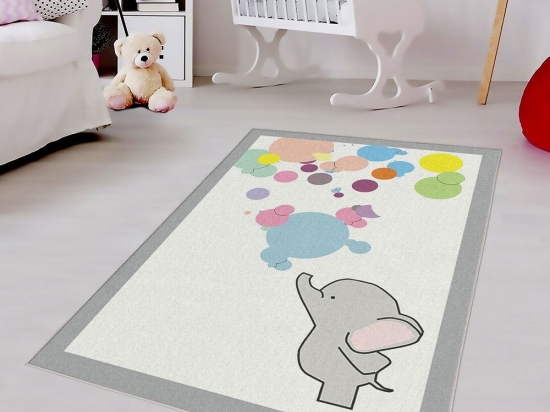 Χαλί W1002 213HFT1112 Grey-Multi Conceptum Hypnose 80X150cm
