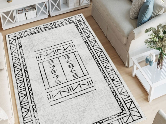 Χαλί W1051 213HFT1465 Light Grey-Black Conceptum Hypnose 80X120cm