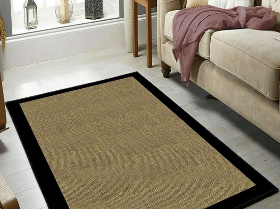 Χαλί W1054 213HFT1492 Natural-Black Conceptum Hypnose 80X120cm