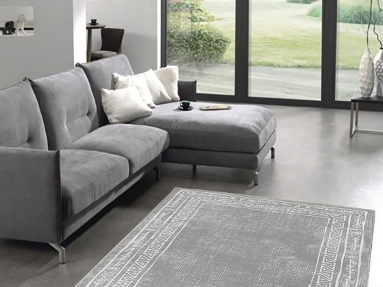 Χαλί W1056 213HFT1513 Grey-White Conceptum Hypnose 100X150cm