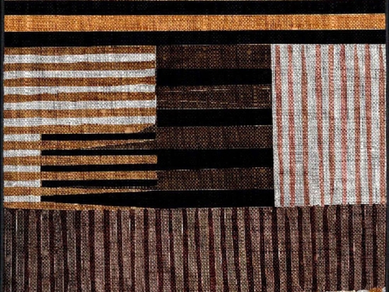 Χαλάκι WOOSONIL096 White-Orange-Brown Conceptum Hypnose 50X80cm