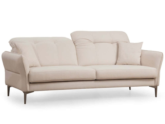Καναπές Τριθέσιος Costor 560ARE1870 230x100x96cm White