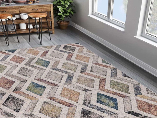 Χαλί Woopamuk393 Beige-Multi Conceptum Hypnose 156Χ226cm