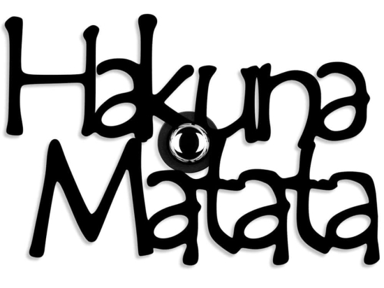 Διακοσμητικό Φωτιστικό Τοίχου Hakuna Matata 526SHD1175 50x9x34cm 1xE27 40W Black Opviq