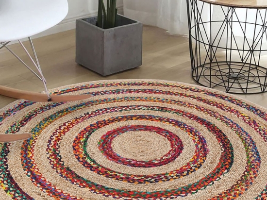Χαλί Woopamuk496 599HFT5159 Natural-Multi Conceptum Hypnose 110Χ110