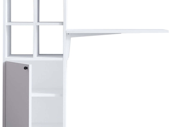 Γραφείο Αναδιπλούμενο Mix 393MRD1305 114x40x100cm White