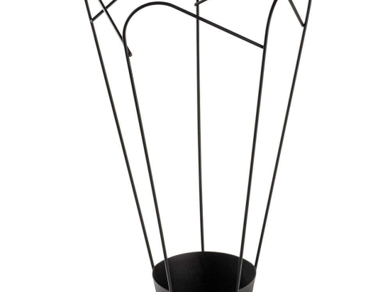 Ομπρελοθήκη 247HFM1161 Φ37x60cm Black Aberto Design Μέταλλο