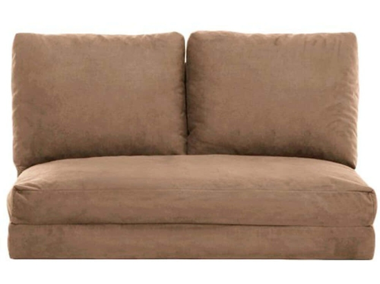 Πουφ Διθέσιο Αναδιπλούμενο Taida 859FTN1278 120x68x62cm Light Brown