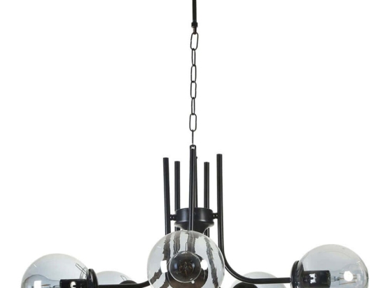 Φωτιστικό Οροφής Nevada 846STL5178 Φ65x70cm 5xE27 40W Black Opviq