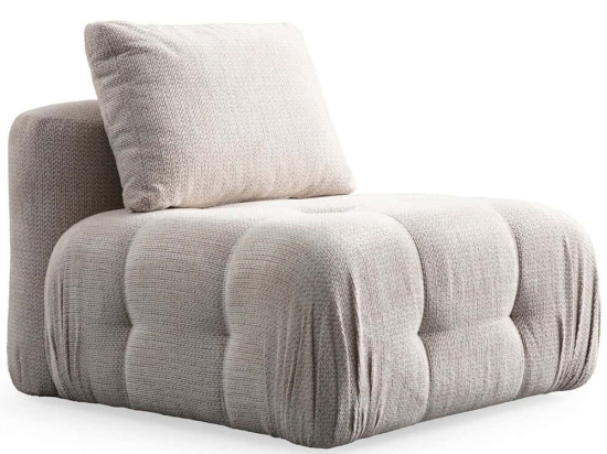 Πολυθρόνα Amaris 560ARE4112 90x100x65cm Beige