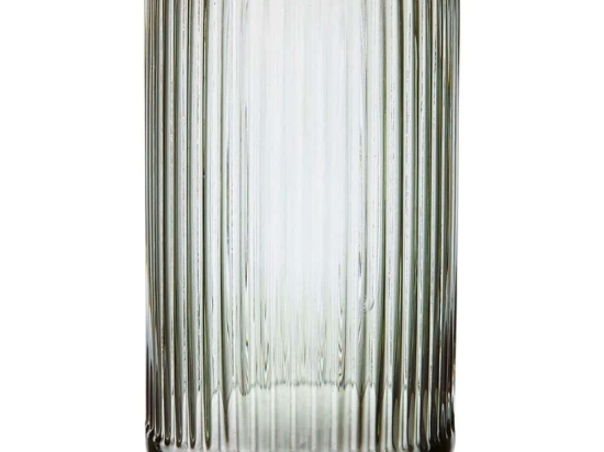 Ποτήρι Νερού Ριγέ Zephyr 62413 410ml Green Ladelle Γυαλί