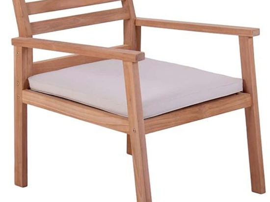 Πολυθρόνα New Winston 956-125-001 68x75x75cm Natural