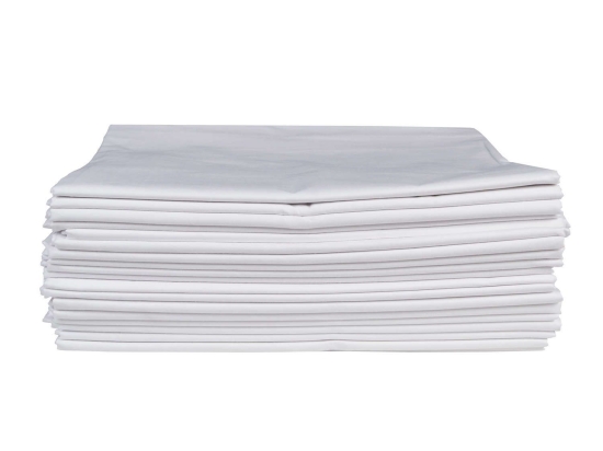 Σεντόνι Ξενοδοχείου White 80% Cotton 20% Polyester 160TC Percalle S/L Μονό 160x260cm Viscose-Βαμβάκι