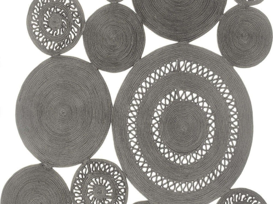 Χαλί Alyssa Patchwork Silver Carpet Couture 200X300cm