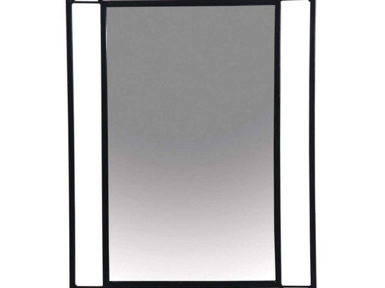 Καθρέπτης Τοίχου 60x86cm 186507 Black Μέταλλο,Γυαλί