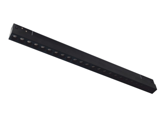 Γραμμικό Φωτιστικό Μαγνητικής Ράγας MEYE2440W 43,6cm Led 2200lm 24W 4000K Black Aca