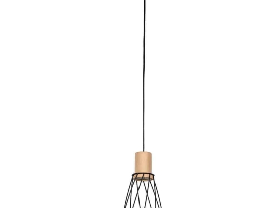 Φωτιστικό Οροφής Modesto 10155 16x16x170cm 1xGu10 10W Natural-Black TK Lighting