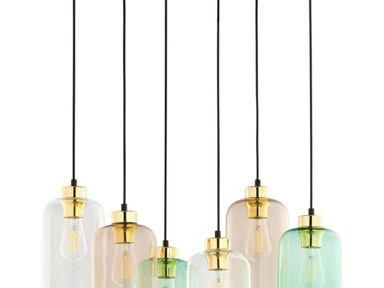 Φωτιστικό Οροφής - Ράγα Marco 3328 66x31x130cm 6xE27 15W Multi TK Lighting