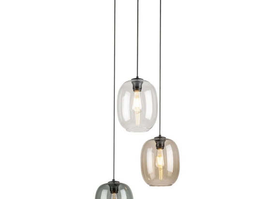 Φωτιστικό Οροφής Elio 5973 45x45x110cm 3xΕ27 15W Multi TK Lighting