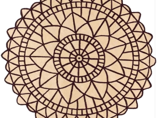 Χαλί Portofino I8 220 Carpet Couture 220X220cm Round