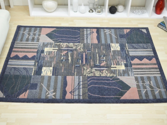 Χαλί Tappeto Modern Μαλλλινο 006 Blue 170X240cm