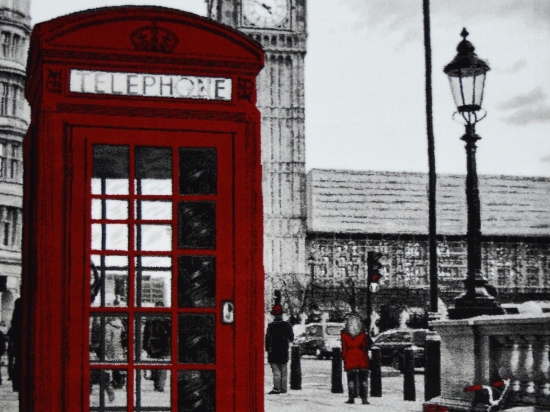 Χαλί Pop Art 5318 Grey-Red 200X290cm