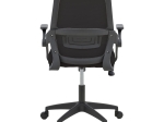 ΚΑΡΕΚΛΑ ΓΡΑΦΕΙΟΥ REJI PAKOWORLD MESH ΥΦΑΣΜΑ ΜΑΥΡΟ 58X60X89-99ΕΚ