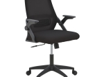 ΚΑΡΕΚΛΑ ΓΡΑΦΕΙΟΥ REJI PAKOWORLD MESH ΥΦΑΣΜΑ ΜΑΥΡΟ 58X60X89-99ΕΚ