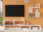 ΣΥΝΘΕΤΟ ΣΑΛΟΝΙΟΥ KAKOMO PAKOWORLD ΣΕ ΛΕΥΚΗ ΑΠΟΧΡΩΣΗ 170X29.5X43ΕΚ