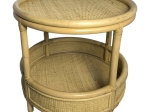 ΒΟΗΘΗΤΙΚΟ ΤΡΑΠΕΖΙ MOODY PAKOWORLD PE RATTAN ΣΕ ΦΥΣΙΚΗ ΑΠΟΧΡΩΣΗ Φ55X51ΕΚ