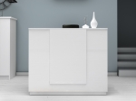 ΓΡΑΦΕΙΟ ΥΠΟΔΟΧΗΣ - RECEPTION GEMINI MEGAPAP ΧΡΩΜΑ ΛΕΥΚΟ 150X70X110ΕΚ.