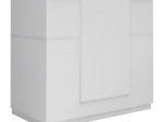 ΓΡΑΦΕΙΟ ΥΠΟΔΟΧΗΣ - RECEPTION GEMINI MEGAPAP ΧΡΩΜΑ ΛΕΥΚΟ 150X70X110ΕΚ.