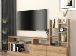 ΣΥΝΘΕΣΗ ΤΗΛΕΟΡΑΣΗΣ PESARO MEGAPAP ΧΡΩΜΑ SEPET OAK 165X25X91,3ΕΚ.