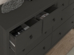 ΣΥΡΤΑΡΙΕΡΑ - ΜΠΟΥΦΕΣ SABINA MEGAPAP ΧΡΩΜΑ ΑΝΘΡΑΚΙ 160X50X96ΕΚ.