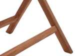 ΤΡΑΠΕΖΙ ΠΤΥΣΣΟΜΕΝΟ ΟΡΘΟΓΩΝΙΟ ERIS HM18117 ΞΥΛΟ TEAK--ΦΥΣΙΚΟ 120x70x76Υεκ.
