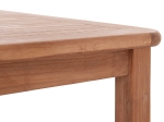 ΤΡΑΠΕΖΙ ΤΕΤΡΑΓΩΝΟ PRESSCOT HM18122 ΞΥΛΟ TEAK--ΦΥΣΙΚΟ 80x80x76Υεκ.