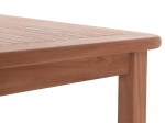 ΤΡΑΠΕΖΙ ΟΡΘΟΓΩΝΙΟ PRESSCOT HM18123 ΞΥΛΟ TEAK--ΦΥΣΙΚΟ 140x80x76Υεκ.