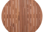 ΕΠΙΦΑΝΕΙΑ ΤΡΑΠΕΖΙΟΥ ΣΤΡΟΓΓΥΛΗ HM18133 ΞΥΛΟ TEAK--ΦΥΣΙΚΟ Φ70x4(πάχος)εκ.