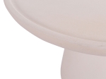 ΒΟΗΘΗΤΙΚΟ ΤΡΑΠΕΖΙ TRED HM18168.02 FIBER CEMENT ΛΕΥΚΟ-ΦΥΣΙΚΟ RATTAN--Φ49x30Υεκ.
