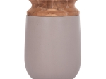 ΔΙΑΚΟΣΜΗΤΙΚΟ ΒΑΖΟ ΔΑΠΕΔΟΥ LINTER HM4662.05S FIBER CEMENT ΓΚΡΙ ΜΑΤ--ΞΥΛΟ ΤΕΑΚ Φ34x60Υεκ