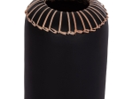 ΕΠΙΤΡΑΠΕΖΙΟ ΔΙΑΚΟΣΜΗΤΙΚΟ ΒΑΖΟ LENNOX HM4675.01S TΕΡΑΚΟΤΑ ΣΕ ΜΑΥΡΟ--Φ18x33Υεκ.