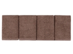 ΠΕΤΣΕΤΕΣ ΛΑΒΕΤΑ 4ΤΜΧ BEVERLY HILLS POLO CLUB HM12124.04 ΚΑΦΕ ΛΕΥΚΟ 30x30 εκ. 355BHP0233