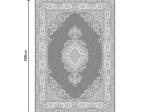 ΧΑΛΙ PWC-0007 PAKOWORLD ΜΠΕΖ-ΚΑΦΕ 140X200ΕΚ