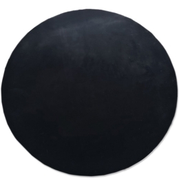 Χαλί Puffy FC9 Antislip Round Black New Plan 160X160 Round