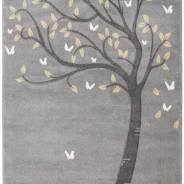 Χαλί Παιδικό Bonita 293 Grey-Gold New Plan 133X190cm