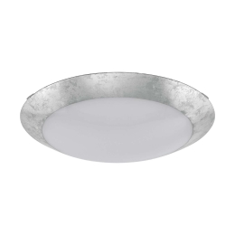 Φωτιστικό Οροφής - Πλαφονιέρα Led 98024 Silver Montenovo Eglo Μέταλλο,Γυαλί