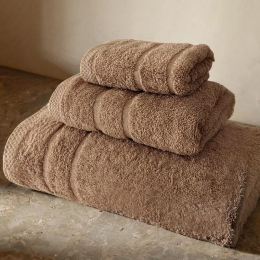 Bonsai Home Σετ Πετσέτες Πενιέ 3τμχ 600gsm Royal Cosy Μπεζ