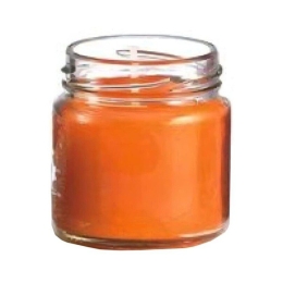 Novaker Αρωματικό Κερί σε Βαζάκι 106 ml - STD - Sahara Πορτοκαλί
