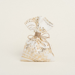 Beauty Home ΠΟΥΓΚΙ ΥΦΑΣΜΑΤΙΝΟ ΧΡΥΣΟ ΜΑΝΤΑΛΑ 12 x 17 cm